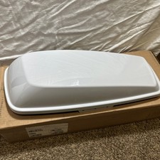 2014-2022 Harley Touring OEM Left Saddlebag Lid Stone Washed White Pearl picture