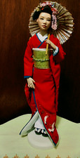 OOAK ARTIST DOLL BY HELEN KIM AT LEKIM STUDIOS  JAPANESE  POLYMER HAND MADE picture