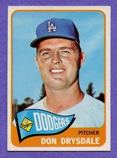 1965 Topps Don Drysdale #260 Dodgers EX-MT picture