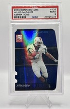 2003 Donruss Elite - Rookie Willis McGahee #126 Aspirations PSA 9 MINT picture