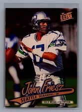 1997 Fleer Ultra - John Friesz #G24 Gold Medallion Edition picture