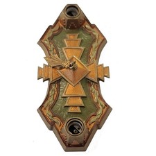 Antique 1920's ART DECO PERIOD Ceiling Light FIXTURE by MARKEL, RESTORED picture
