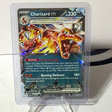 Charizard ex 161 obsidian flames holo 125/197 picture