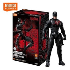 BLOKEES Daredevil Born Again Model Kit Poseable Action Figure Toy Gift Collect picture