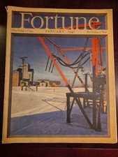 1941 JANUARY FORTUNE MAGAZINE - GREAT COVER & ADS - F 110 picture