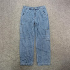 Future Collective Reese Blutstein Jeans Womens 29 Medium Denim Utility Cargo picture