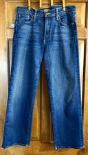 MOTHER Women’s Mid Rise Rambler Zip Ankle Jeans Sz 29 picture