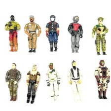 Lot of 10 Vintage 1982-2004 Hasbro 3.75