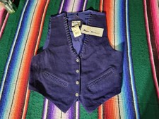 Vintage Mona Mode Leather Vest Size Medium picture