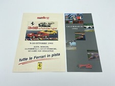 FERRARI 348 CHALLENGE MUGELLO '93 PROGRAM BROCHURE | PROSPEKT | OCTOBER 1993 picture