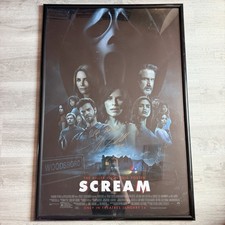 Scream 2022 Signed Poster Neve Campbell Autograph 27x40 I’m Bored Rolled Tube picture