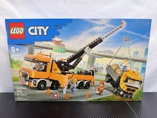 LEGO 60467 City Heavy-Duty Recovery Tow Truck with Crane BRAND NEW SEALED picture