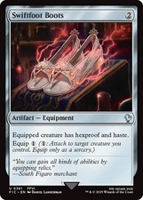 MTG Swiftfoot Boots [FINAL FANTASY Commander] Near Mint Magic picture