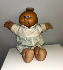 Vintage 1985 Cabbage Patch Kids Preemie Doll HM #2 Blue Signature Tuft OK picture