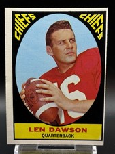 1967 Topps - Len Dawson #61 Chiefs Legend VG Condition picture