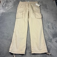 NWT True Craft Men's Performance Flex Cargo Pants Khaki Beige 32x32.5 Gorpcore picture
