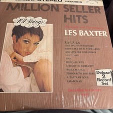 101 STRINGS & LES BAXTER-MILLION SELLER HITS 1970 ALSHIRE-SEALED Deluxe 2 Record picture