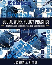 Social Work Policy Practice: - Paperback, by Ritter Jessica A - Very Good picture