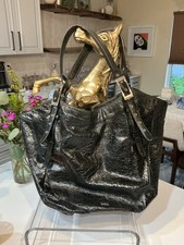 Kooba Black Large Hobo Bag with Adjustable Straps picture