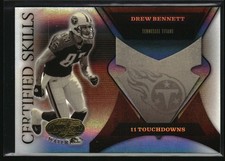 Drew Brees 2005 Leaf Certified Materials #CS-13 Certified Skills Mirror #/500 picture