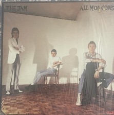 1978 POLYDOR THE JAM ALL MOD CONS VINYL LP Record PD-1-6188 Shrink Wrap Lyrics picture