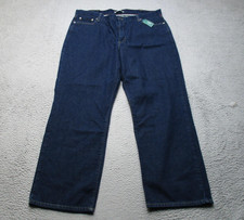 L.L.Bean Jeans Mens 40x32 Indigo Bean's 1912 5 Pocket Natural Fit Denim picture