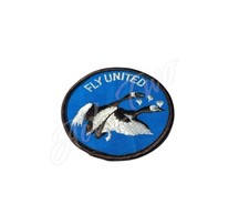 Vintage 1970’s Fly United Canadian Geese Sex Humor EMBROIDERED PATCH UNUSED picture