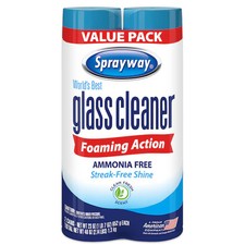 Sprayway glass cleaner 23 -fl oz Aerosol spray Glass Cleaner 2 -Pack picture