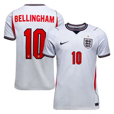 NEW Bellingham #10 England 2026 World Cup Home Jersey Soccer Fan Gift picture