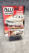 Auto World Muscle Wagons 1964 Ford Country Squire Ultra Red Chase  picture