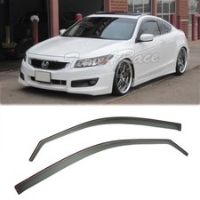 For 08-12 Honda Accord In-Channel Side Window Visors rain Guards 2DR Coupe JDM picture