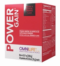 Power Gain OMNILIFE | 30 Packet/ sobres 300 g picture