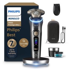 Philips Norelco i9000 Prestige Ultra XP9402/86 Wet/Dry Electric Shaver Dark Gray picture