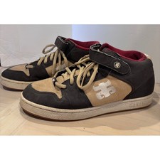 Ipath Grasshopper GH-005 Black Tan Hemp Skate Shoes Mens Size 10 Vintage 2004 picture