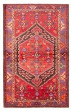 Traditional Vintage Hand-Knotted Area Rug 4'3