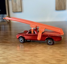 Vintage Hot Wheels Redline 1970 BLAZING RED Sky Show Fleetside - All Original picture