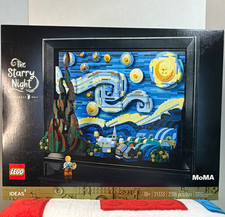 LEGO Ideas 21333 Vincent van Gogh The Starry Night 2316pcs 18+ Stand picture