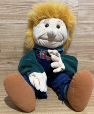 Folktails Folkmanis Puppet Boy Large 27” Full Body Vintage Retired Furry Folk picture