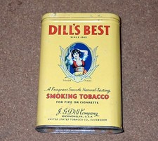 Vintage Dills Tobacco Tin picture