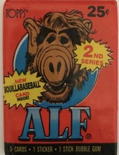 1987 Topps Alf 2ND Series Cards, 1 Unopened Sealed Wax PACK From Wax Box picture