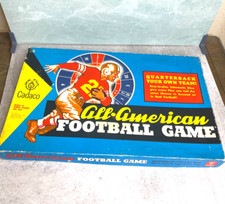 Vintage 1962 All American Football game Cadaco ellis Mr. Fun Complete picture