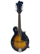 Zenison F-Style 8-String Acoustic Mandolin – Classic Sunburst Finish with F Hole picture