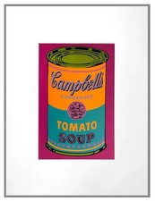 Andy Warhol Campbell’s Tomato Soup Can, 1968 Color Silkscreen Framed picture