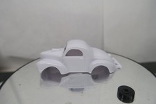AUTO WORLD THUNDER JET ULTRA-G '41 WILLYS COUPE GASSER UNPAINTED SLOT CAR BODY picture