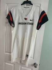 Nike oregon state game football beavers jersey 42 QB white  picture
