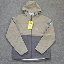 Carhartt Men's MEDIUM Storm Defender Relaxed Fit Lightweight Rain Jacket picture