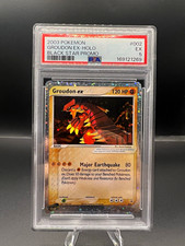 Pokemon TCG Groudon ex 002 Black Star Promo Holo EN 2003 PSA 5 Graded picture