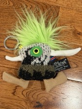 Skrimsli Icelandic Wool Monster Unique Plush Handmade Iceland Keychain NWOT picture