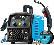 Seesii 135A MIG Welder 110V 3 in1 Flux Core/Lift TIG/Stick IGBT Welding Machine picture