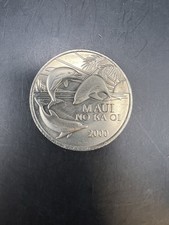 2000 MAUI NO KA OI One Maui Trade Dollar - The Valley Isle - Coin picture